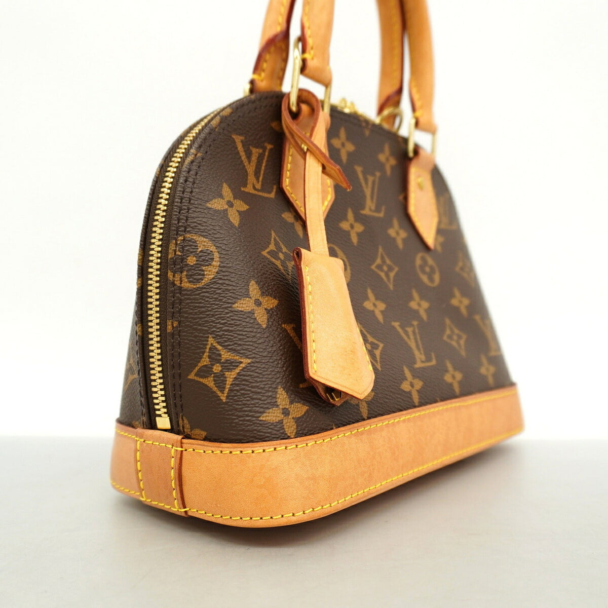Alma Handbag Monogram Canvas BB