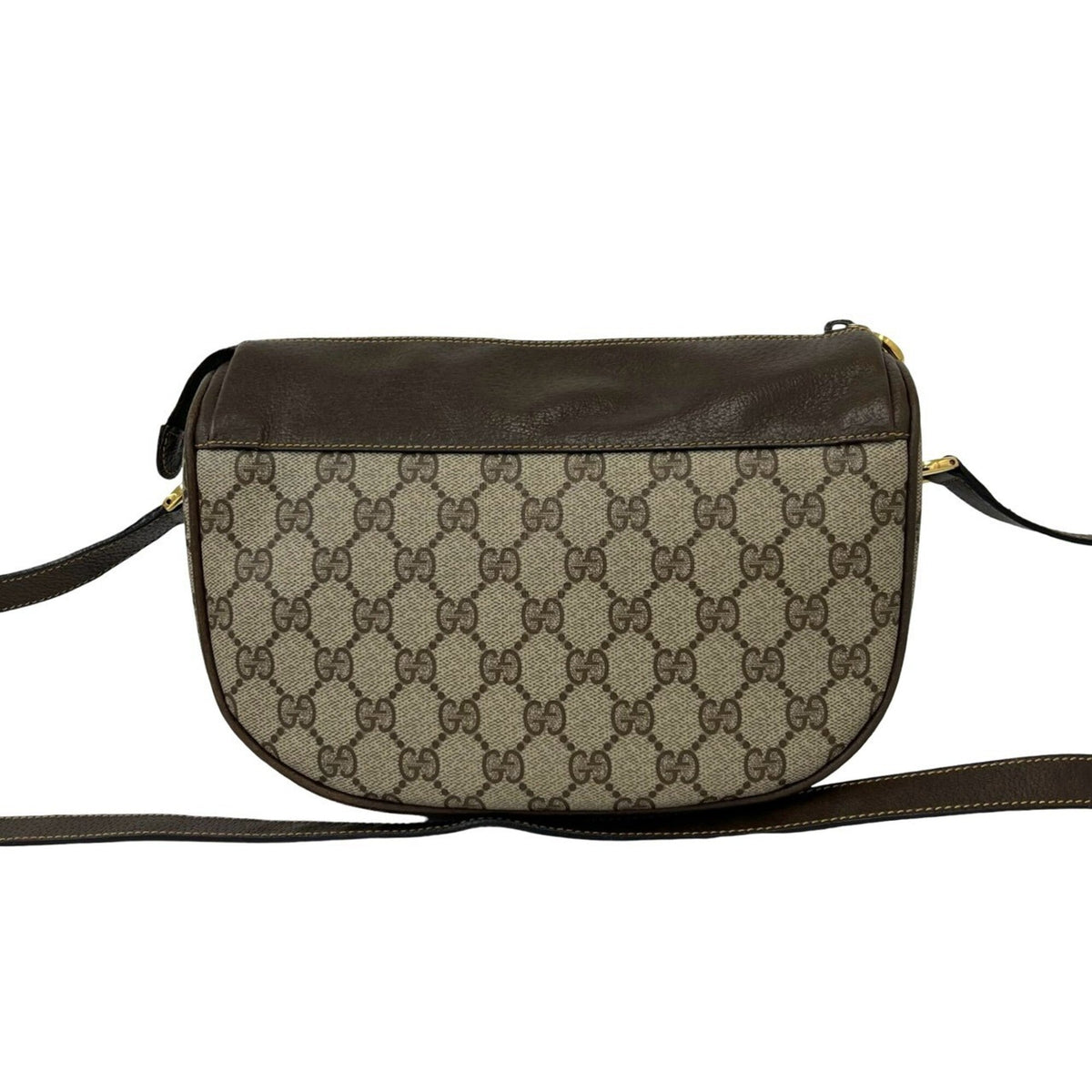 Vintage Web Crossbody Bag GG Coated Canvas Small