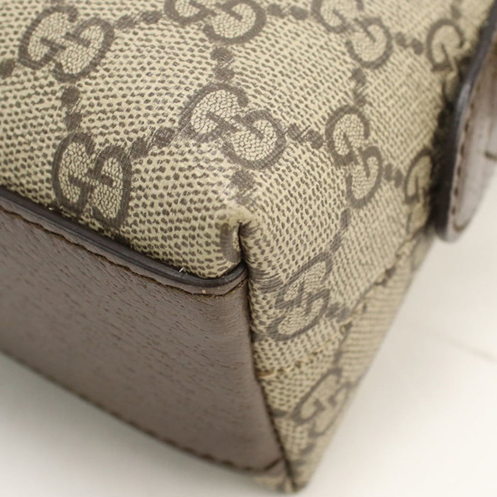 Ophidia Dome Shoulder Bag GG Coated Canvas Small