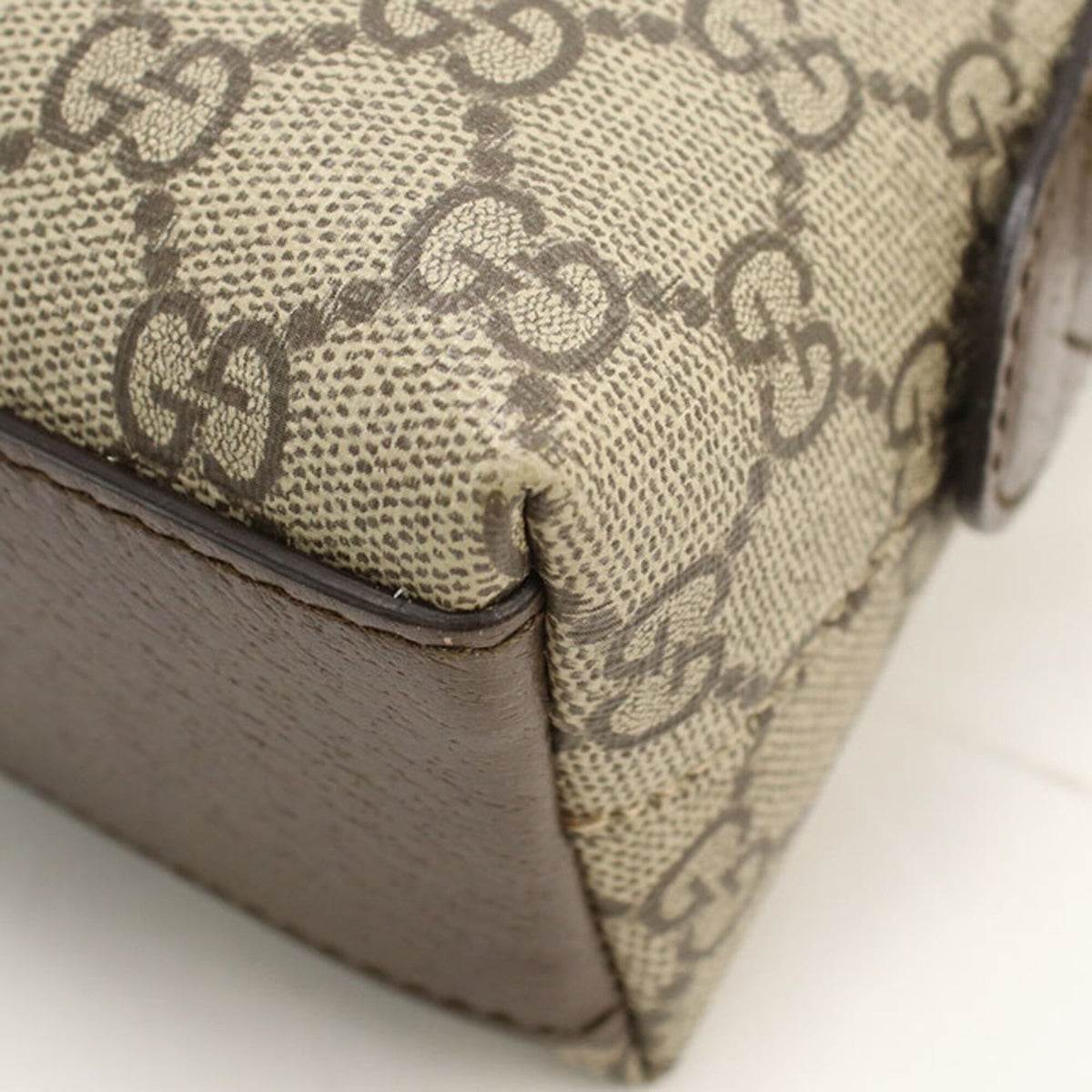 Ophidia Dome Shoulder Bag GG Coated Canvas Small