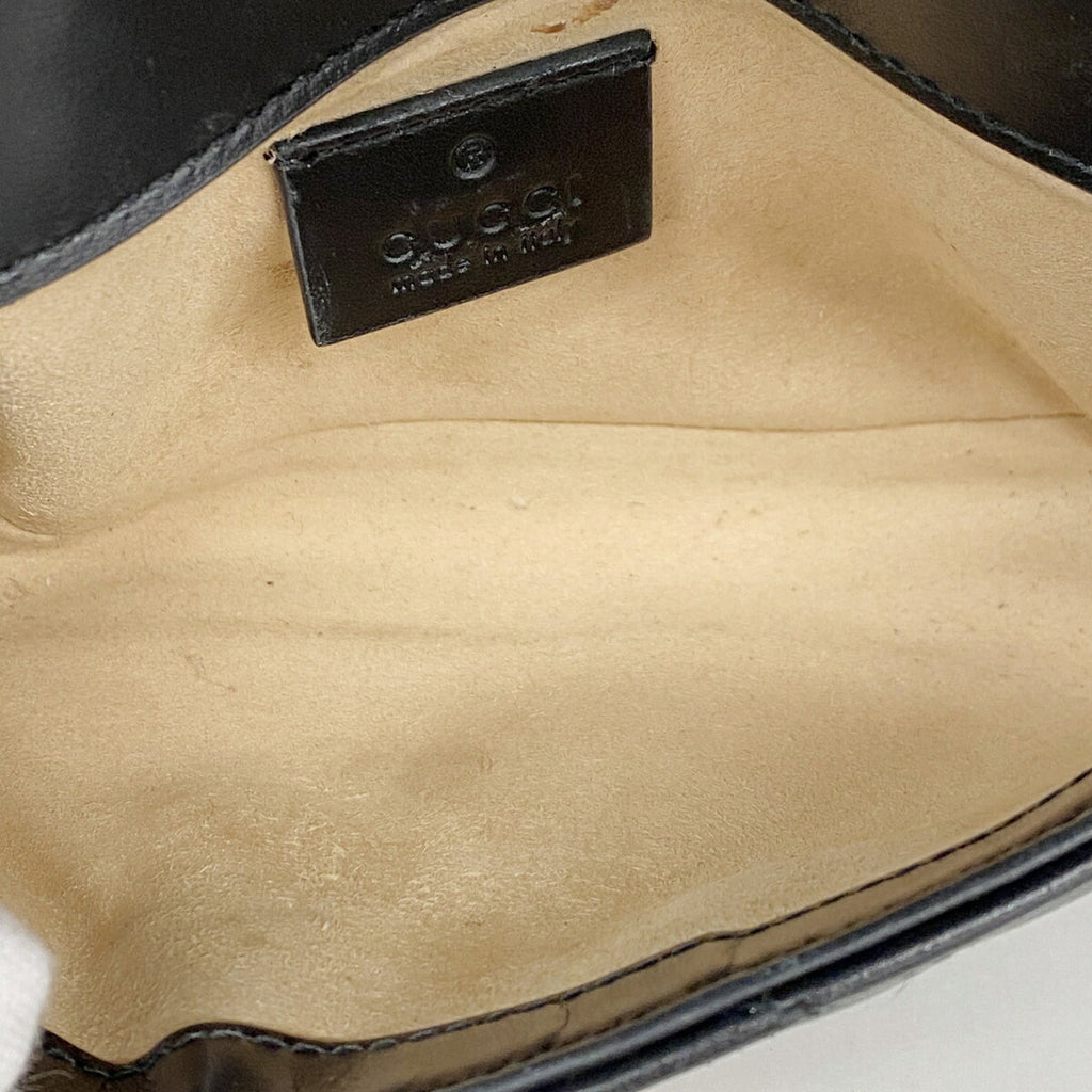GG Marmont Flap Bag Matelasse Leather Super Mini