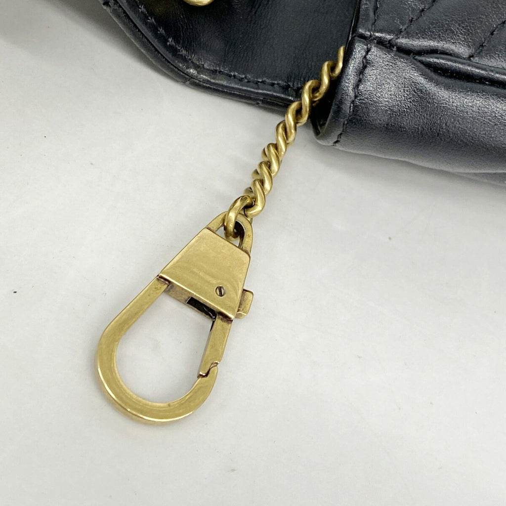 GG Marmont Flap Bag Matelasse Leather Super Mini