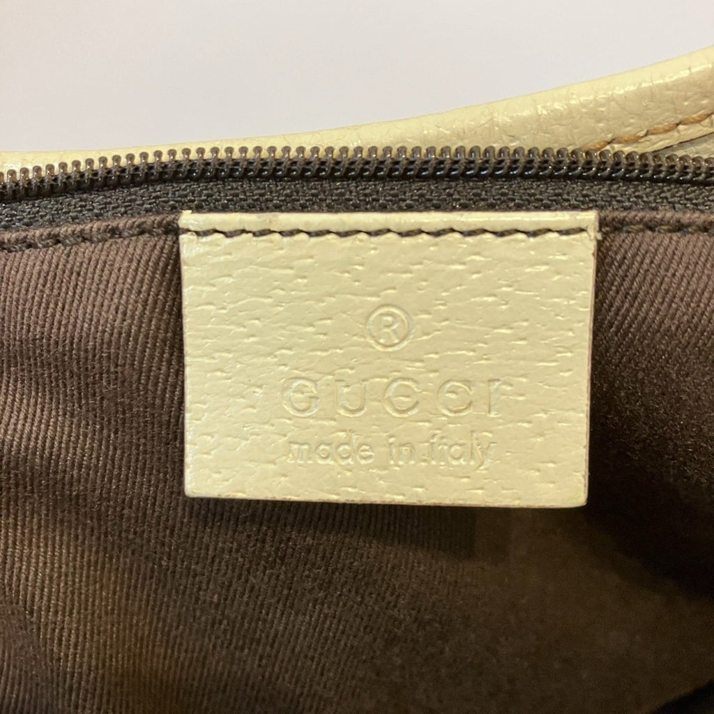 Vintage Zip Tote GG Canvas with Leather Medium