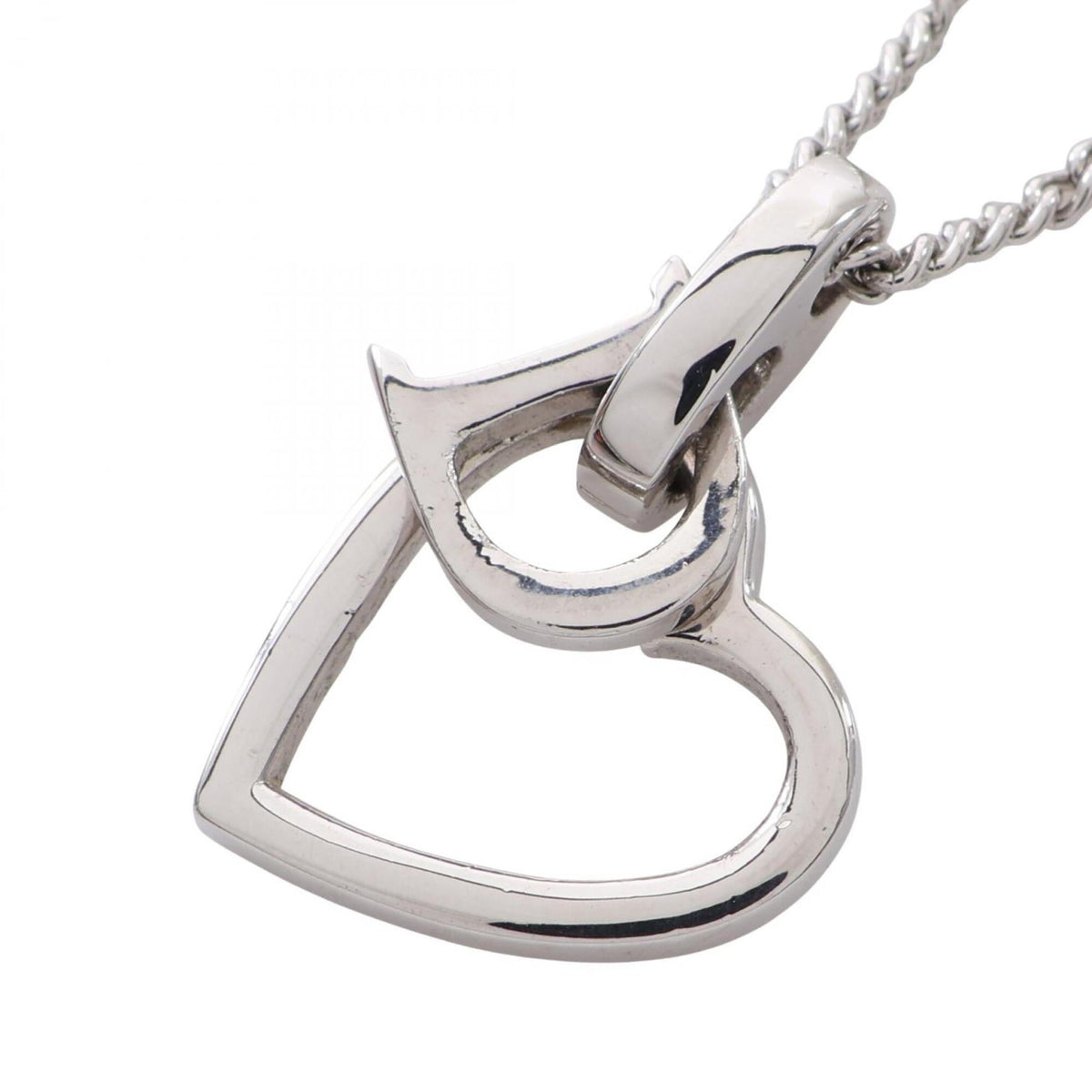Pendant Necklace Metal Silver
