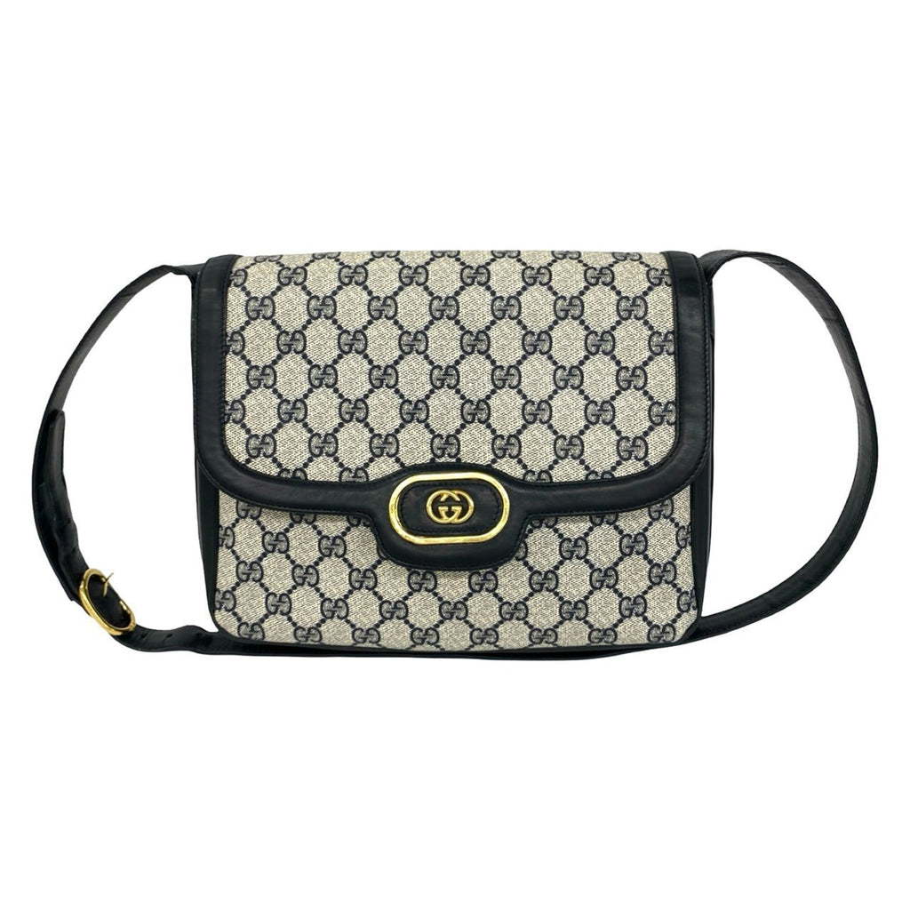 Ophidia Flap Shoulder Bag GG Coated Canvas Small
