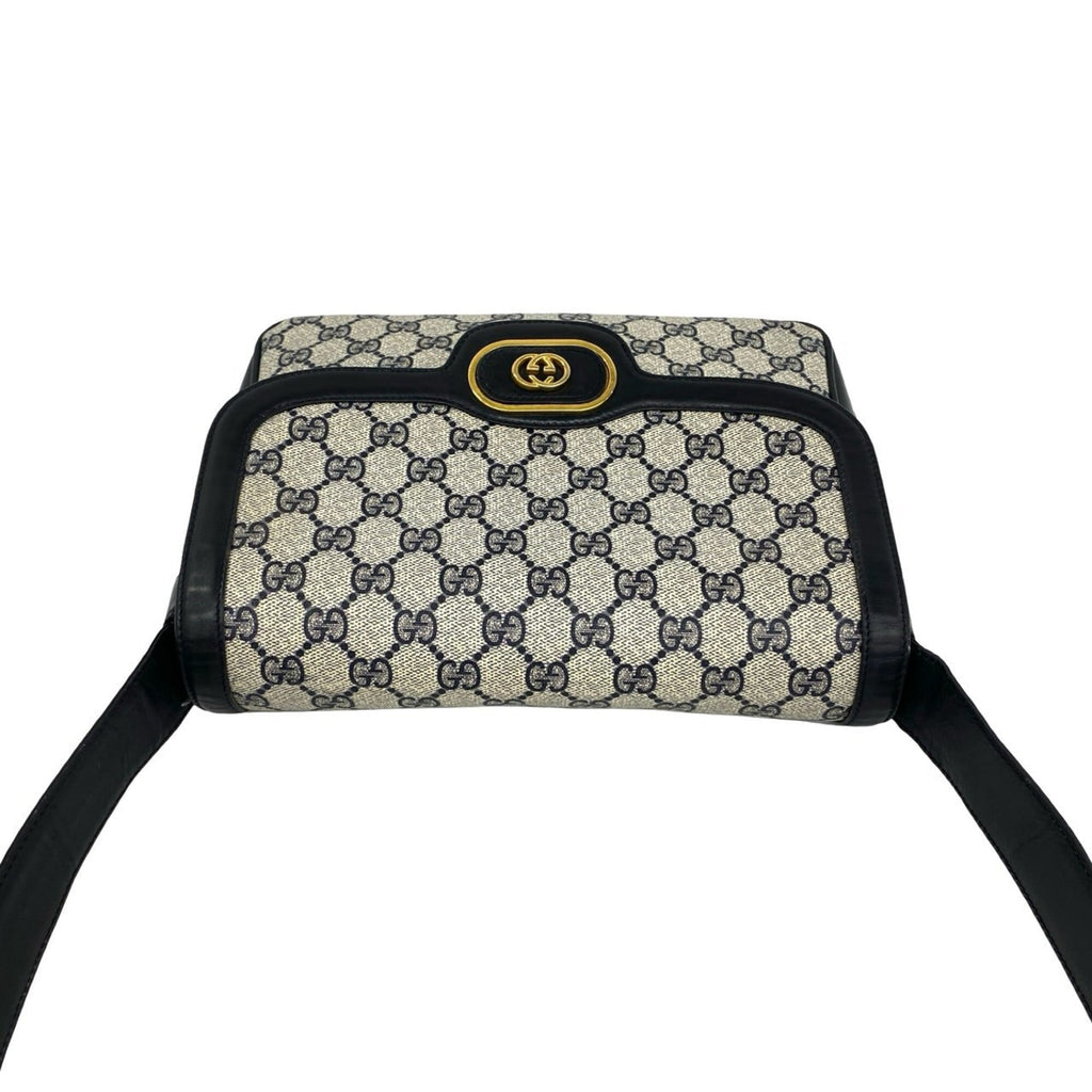 Ophidia Flap Shoulder Bag GG Coated Canvas Small