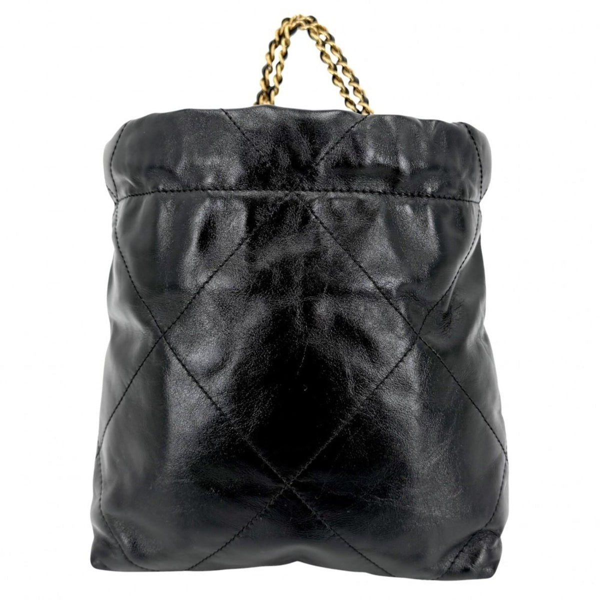 22 Chain Hobo Quilted Calfskin with Pearl Chain Mini