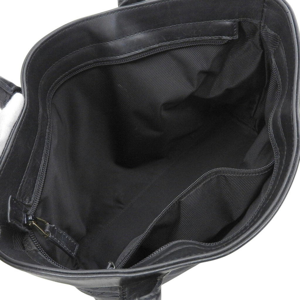 Vintage Zip Tote GG Canvas with Leather Medium