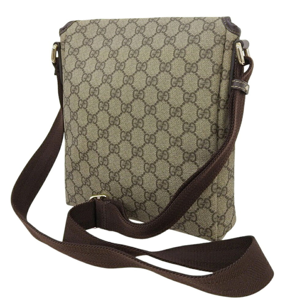 Flap Messenger GG Coated Canvas Small