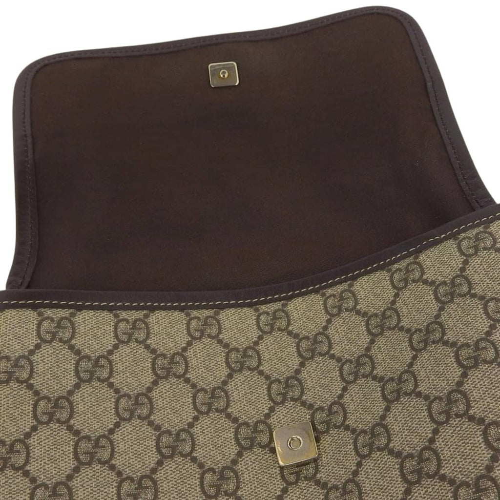 Flap Messenger GG Coated Canvas Small