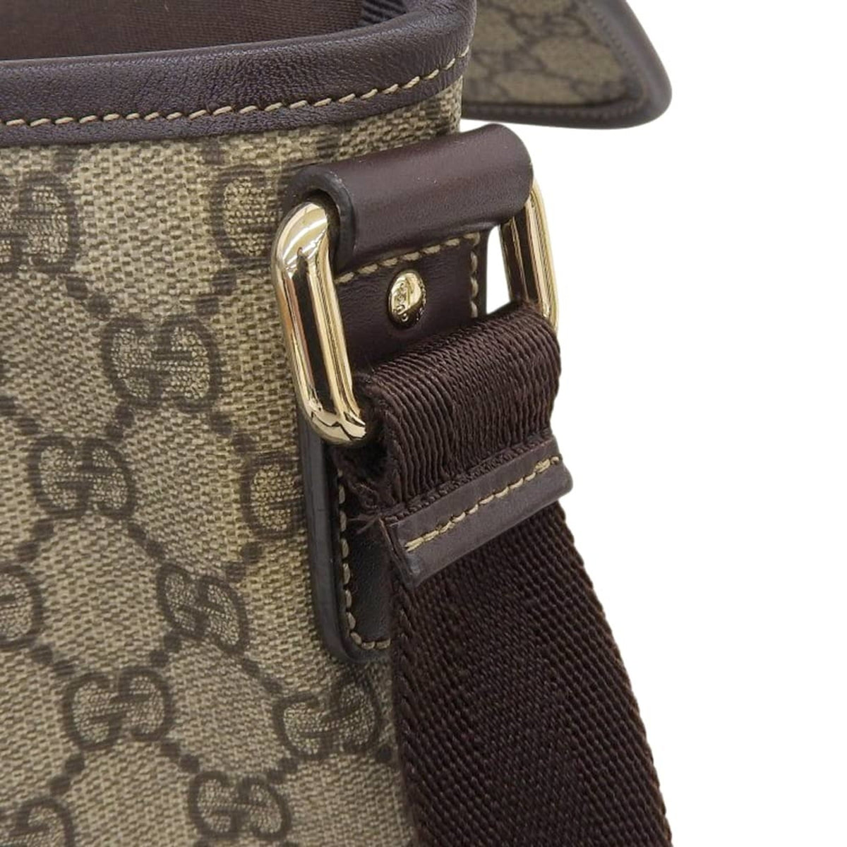 Flap Messenger GG Coated Canvas Small