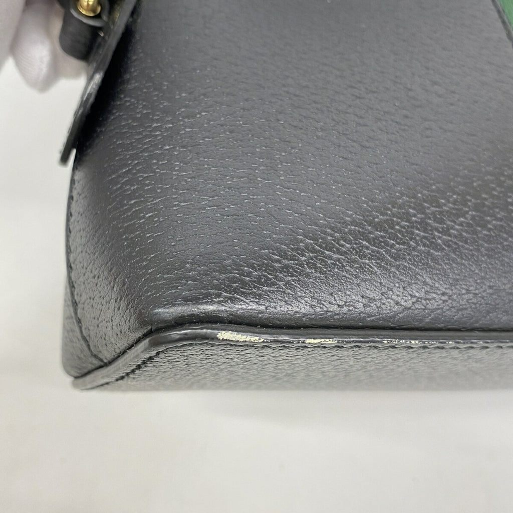 Ophidia Dome Shoulder Bag Leather Small