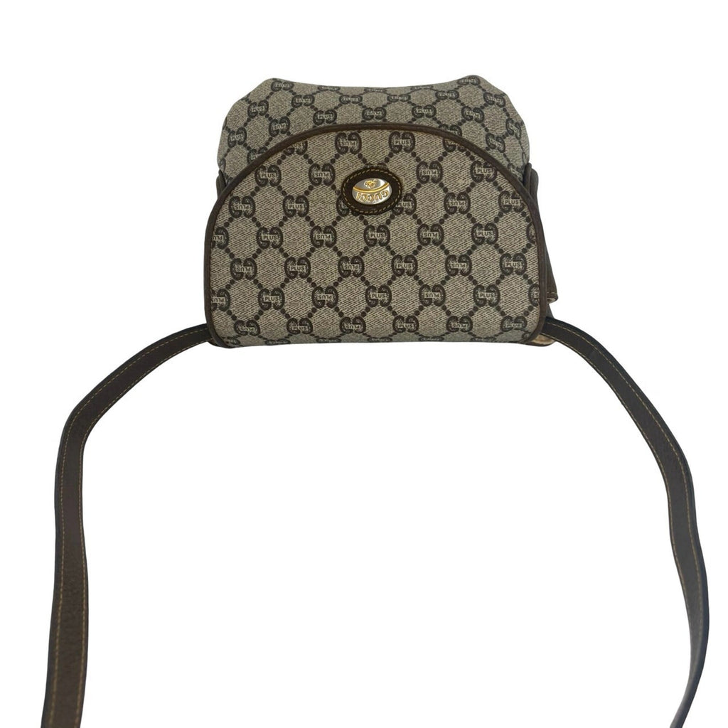Ophidia Flap Shoulder Bag GG Coated Canvas Small