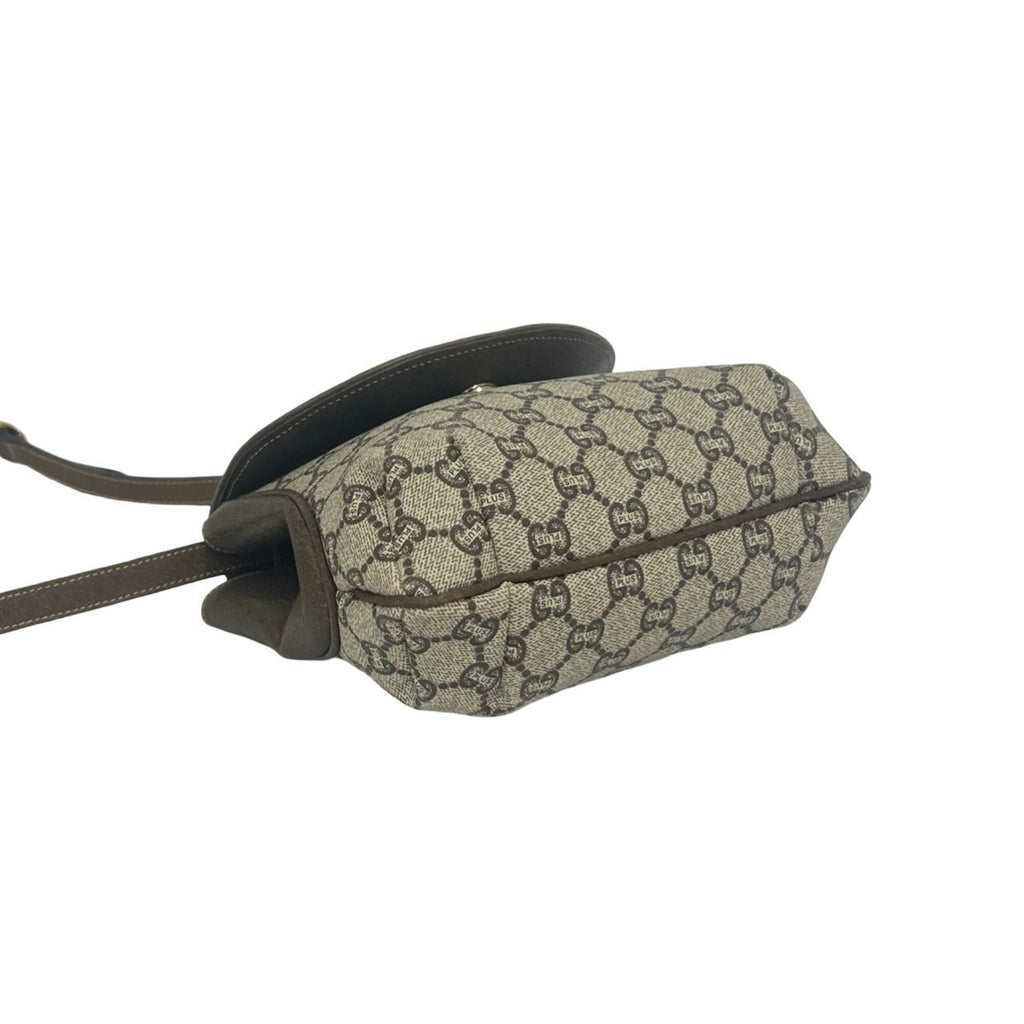 Ophidia Flap Shoulder Bag GG Coated Canvas Small