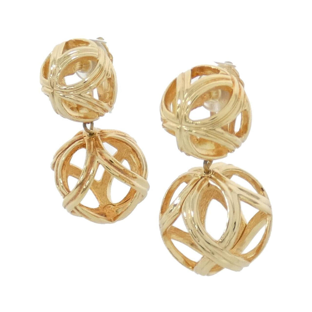 Earrings Gold-Tone Metal