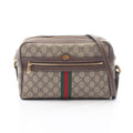 Ophidia Shoulder Bag GG Coated Canvas Small