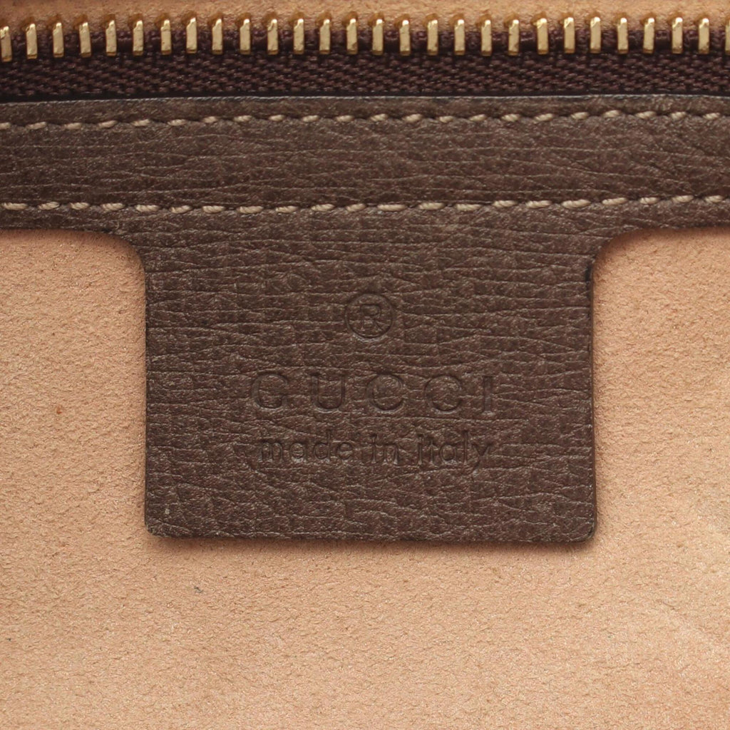 Ophidia Shoulder Bag GG Coated Canvas Small