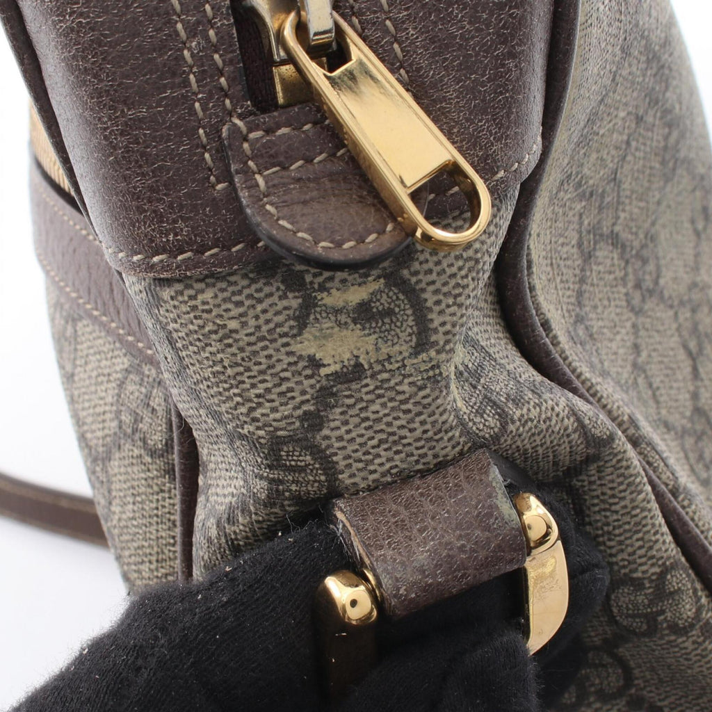Ophidia Shoulder Bag GG Coated Canvas Small