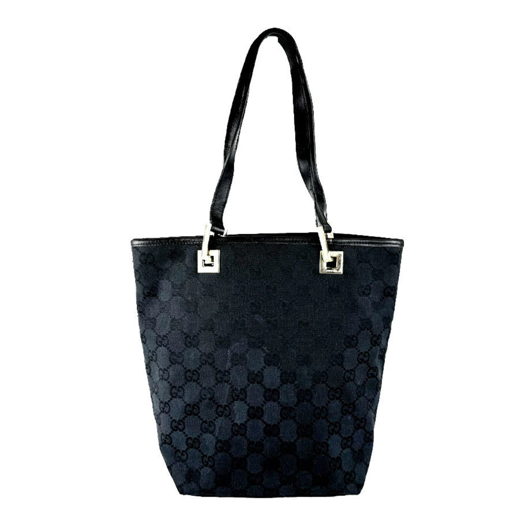 Vintage Bucket Shopping Tote GG Canvas Medium