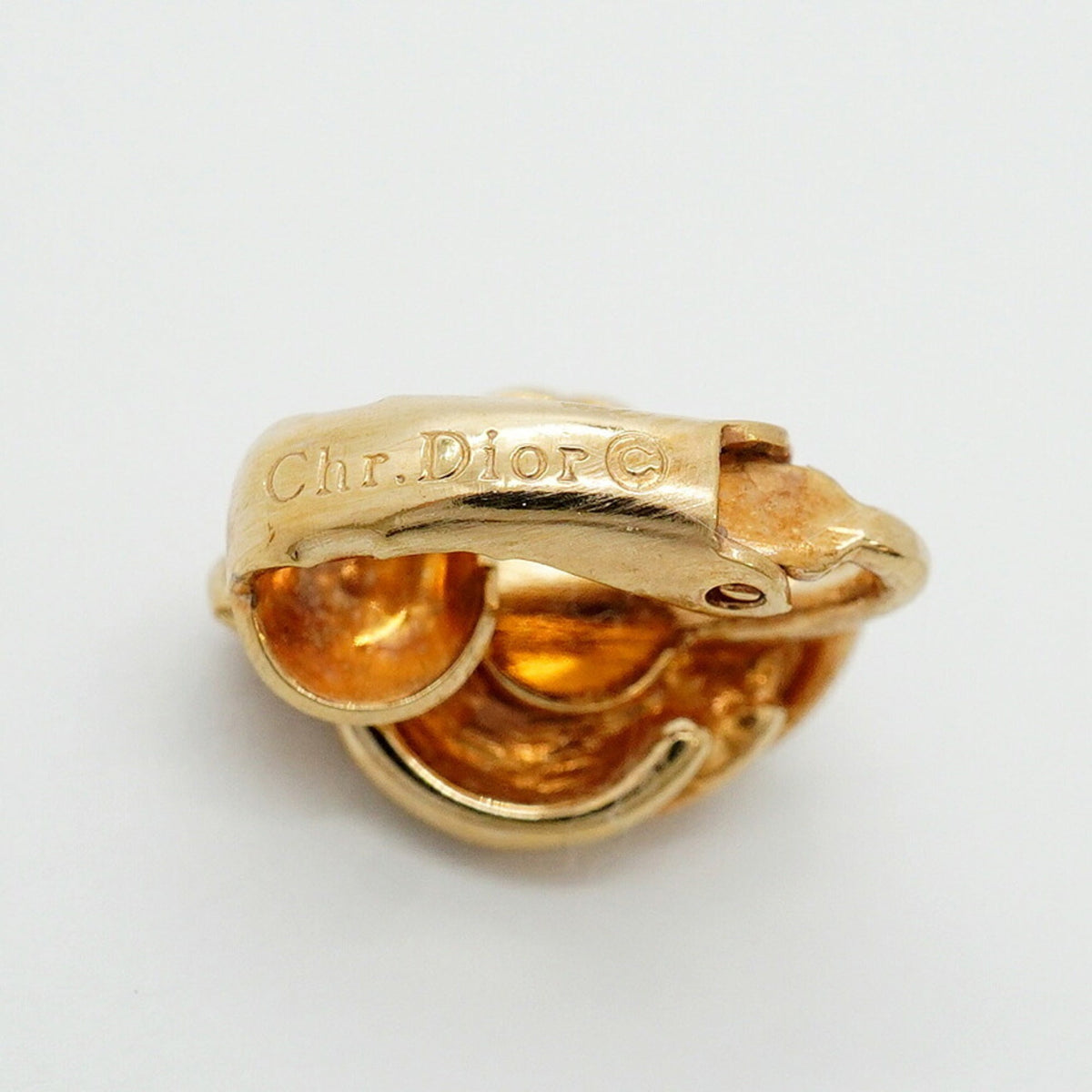 Earrings Gold-Tone Metal