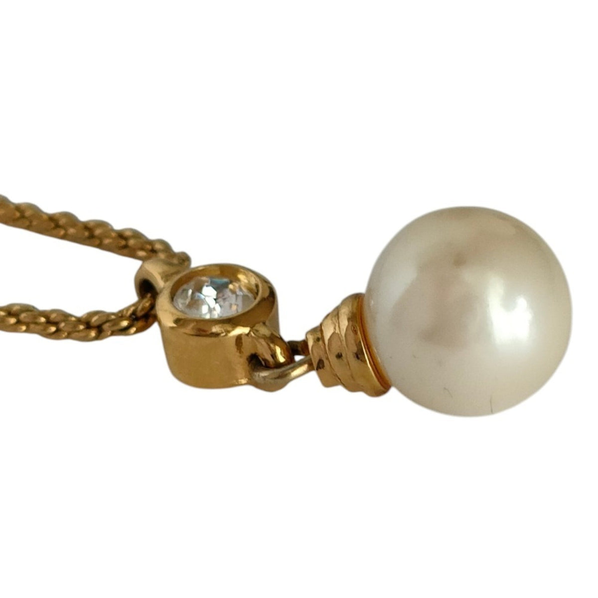 Vintage Pendant Necklace Gold