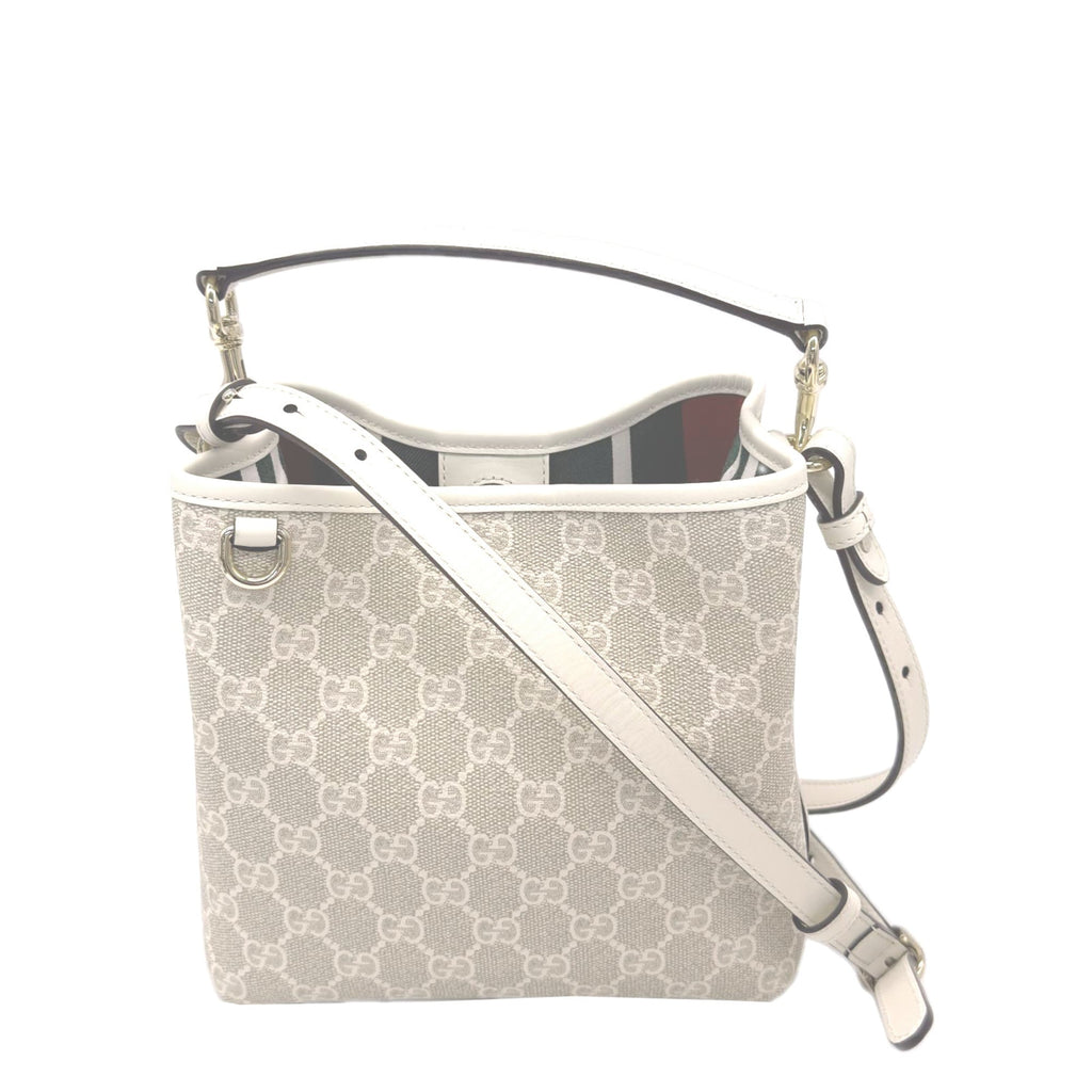 GG Emblem Bucket Bag GG Coated Canvas Small