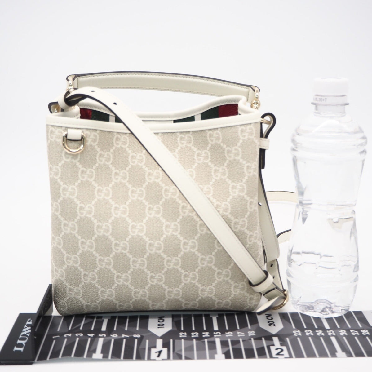 GG Emblem Bucket Bag GG Coated Canvas Small
