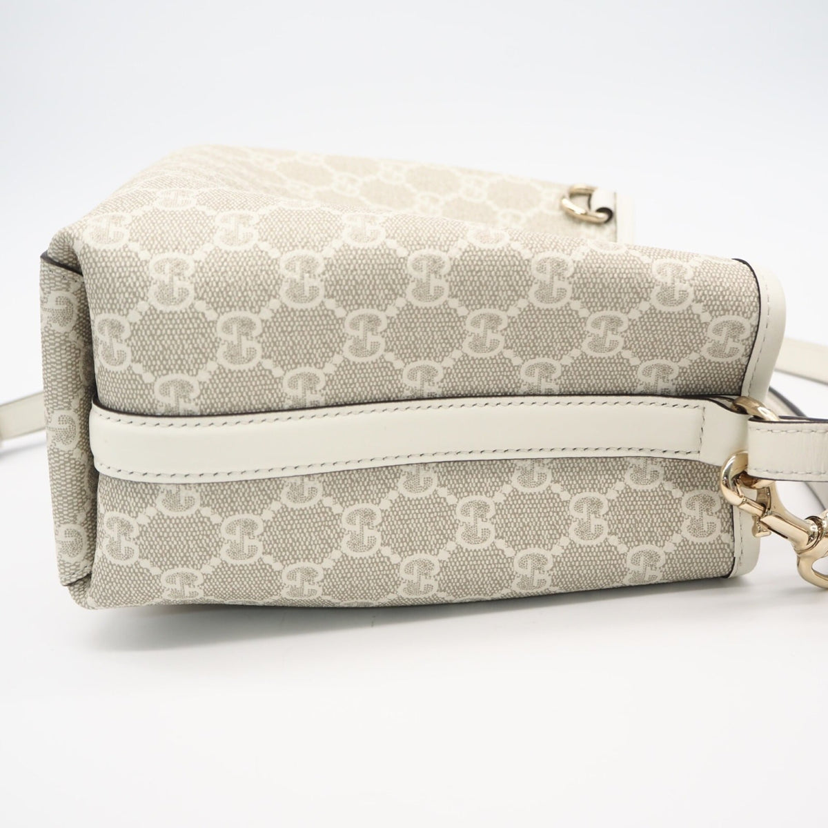 GG Emblem Bucket Bag GG Coated Canvas Small
