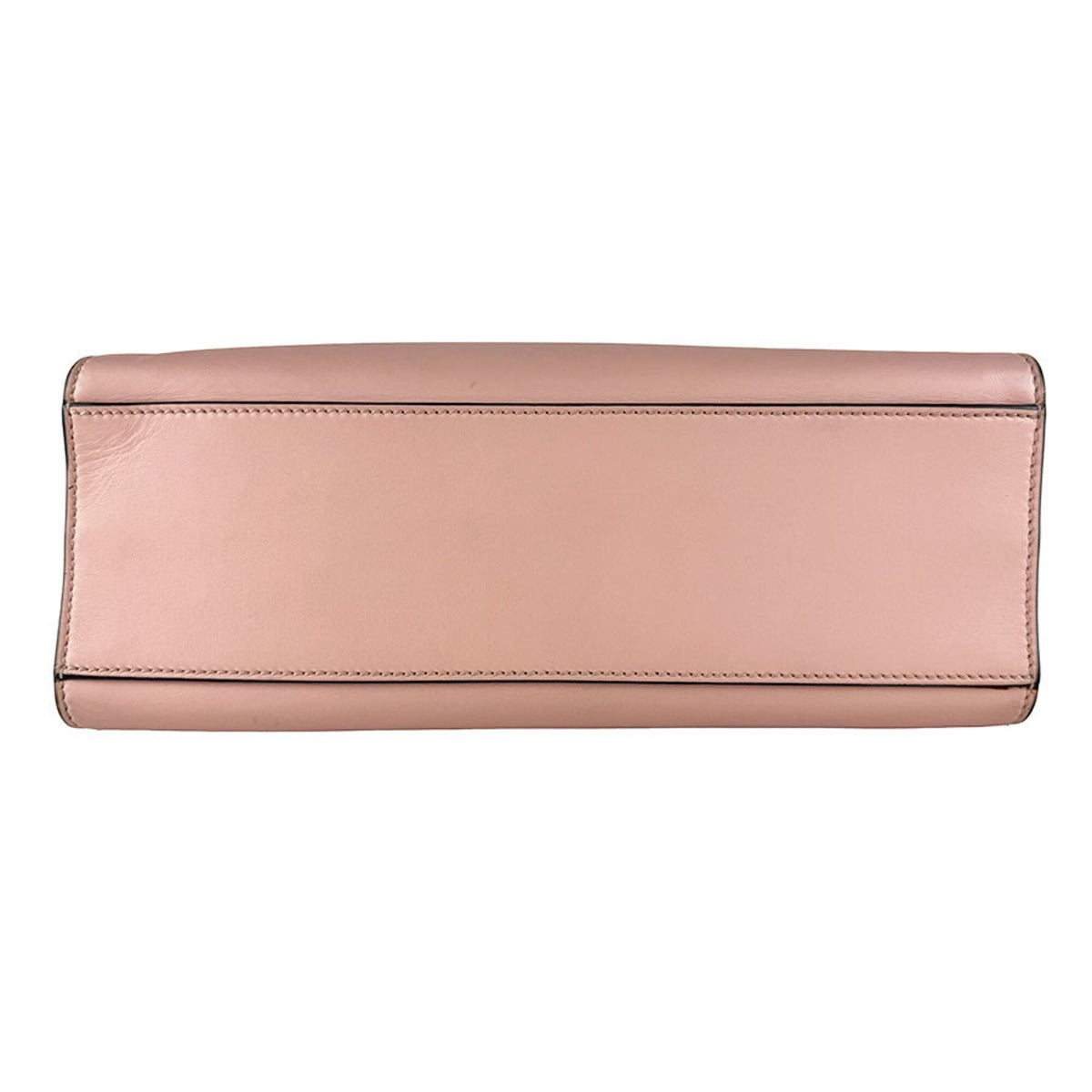 Bamboo Buckle Tote Leather Small