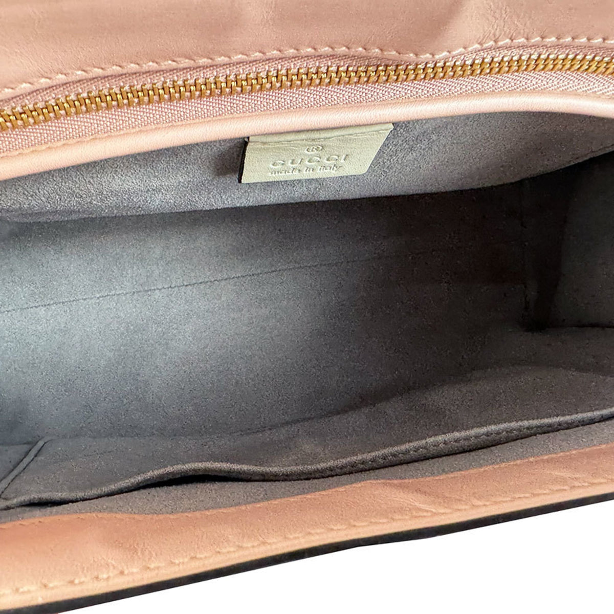 Bamboo Buckle Tote Leather Small