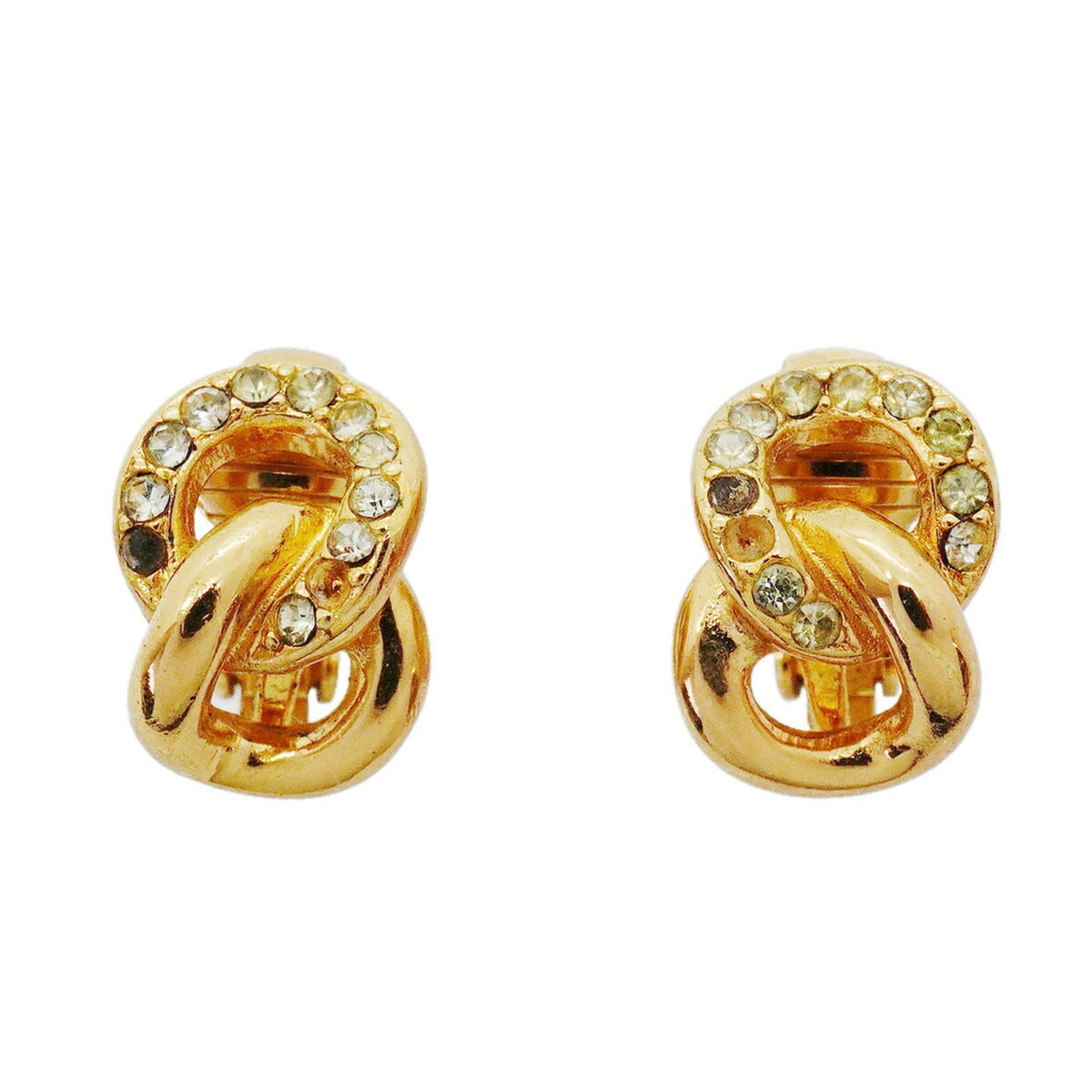 Clip-On Earrings Rhinestone Clip-On