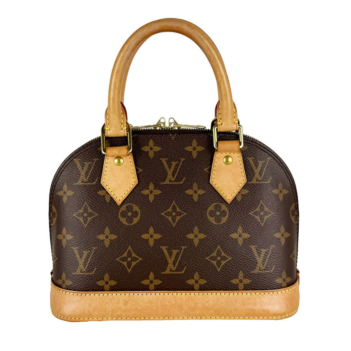 Alma Handbag Monogram Canvas BB