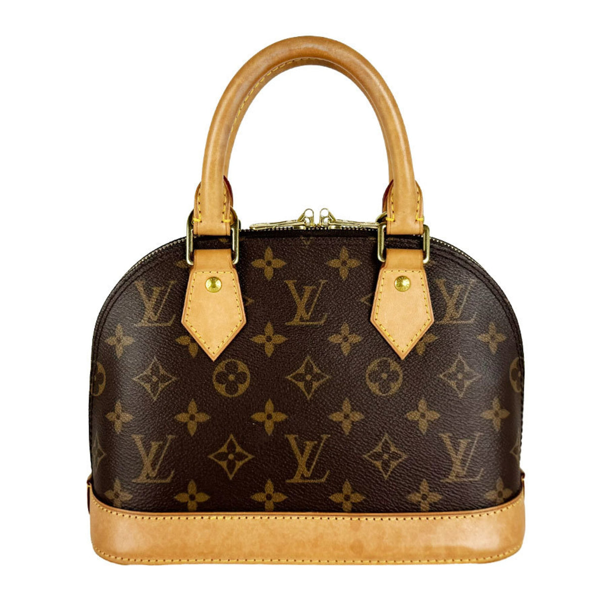 Alma Handbag Monogram Canvas BB