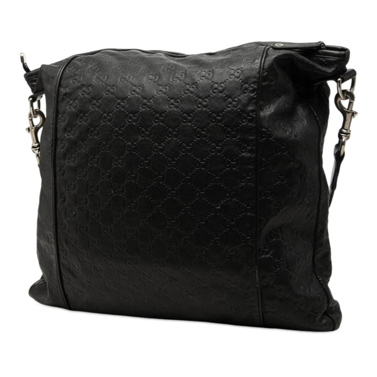 Zip Messenger Bag Guccissima Leather Large