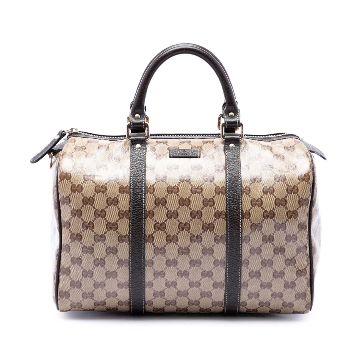 Joy Boston Bag GG Coated Canvas Medium