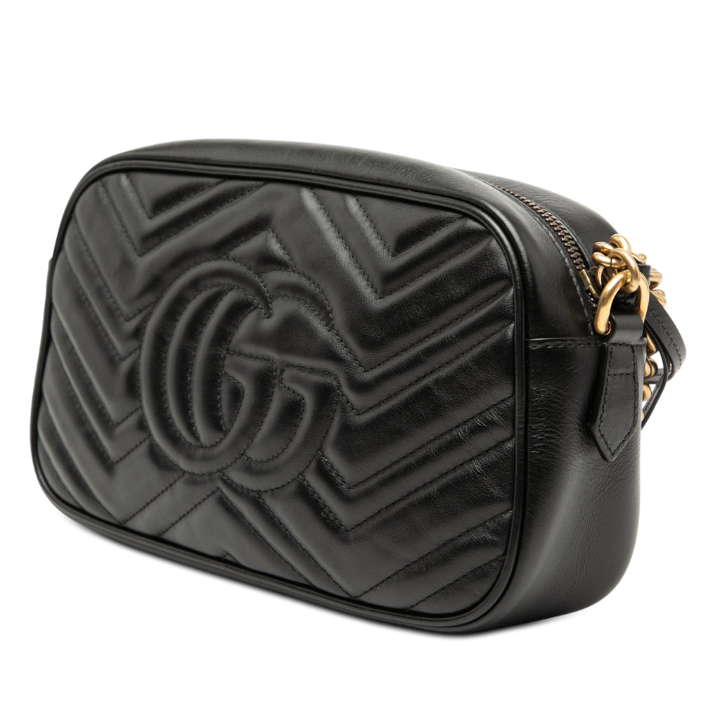 GG Marmont Shoulder Bag Matelasse Leather Small