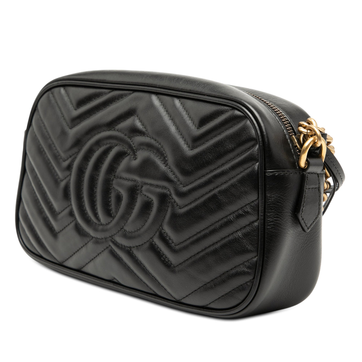 GG Marmont Shoulder Bag Matelasse Leather Small