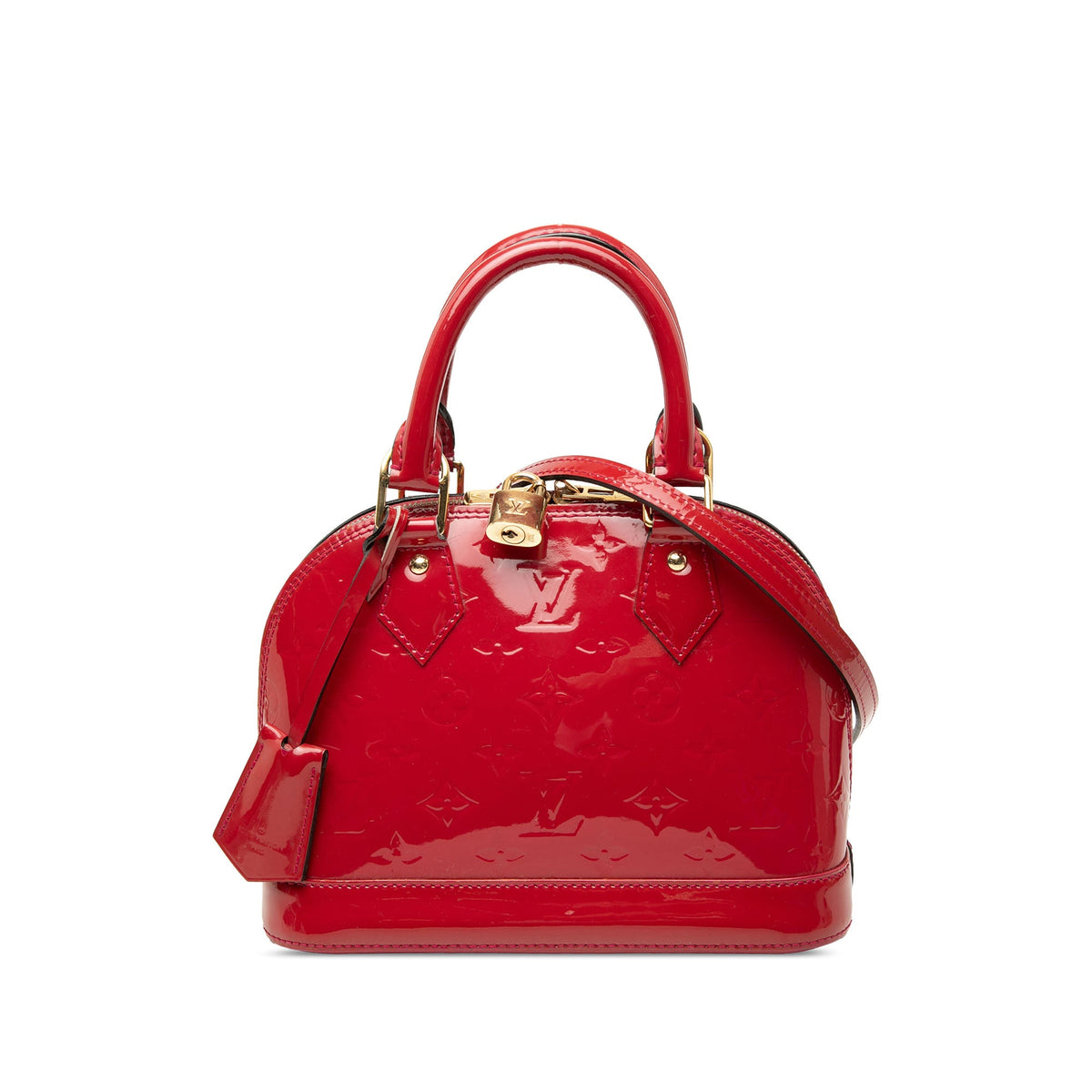 Alma Handbag Monogram Vernis BB