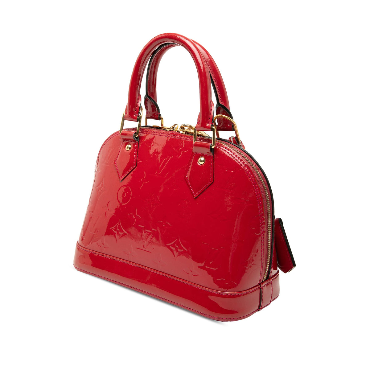Alma Handbag Monogram Vernis BB
