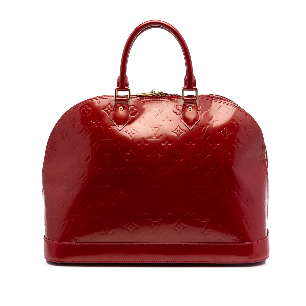 Alma Handbag Monogram Vernis GM