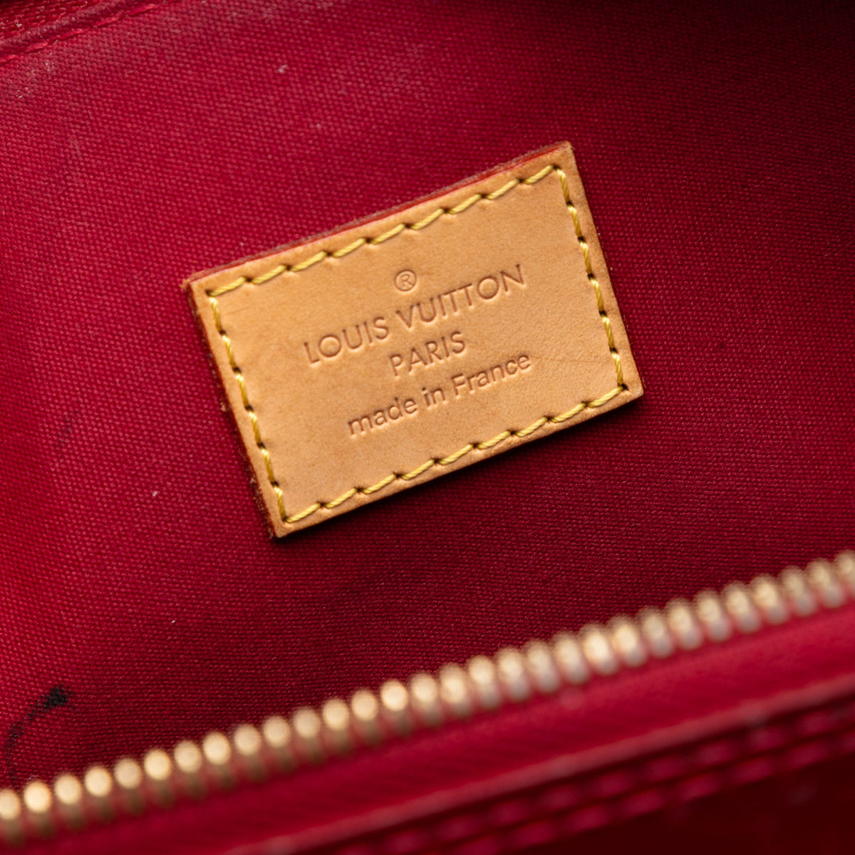 Alma Handbag Monogram Vernis GM