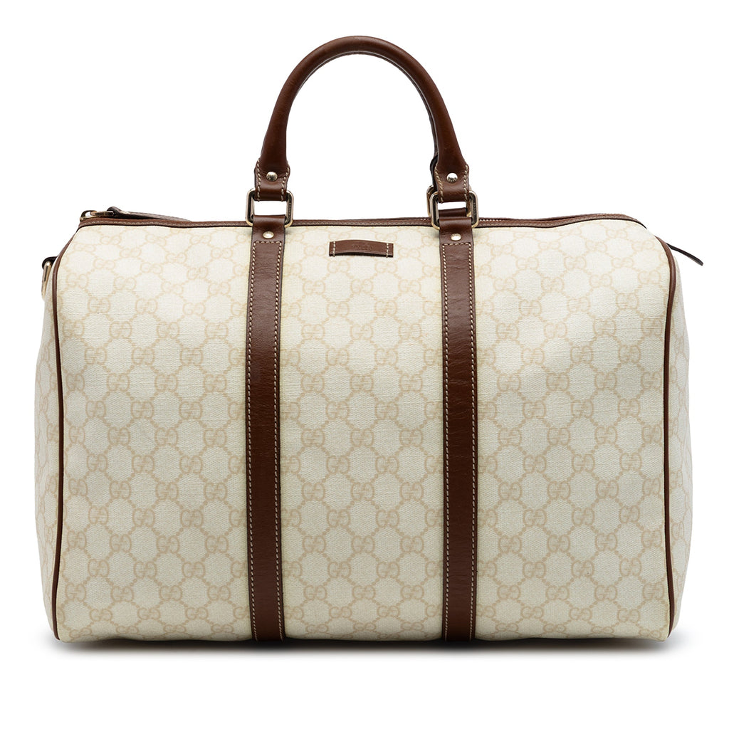 Joy Boston Bag GG Coated Canvas Medium