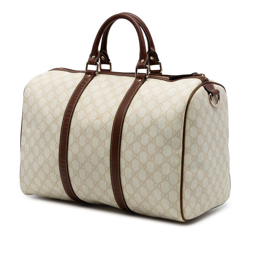 Joy Boston Bag GG Coated Canvas Medium
