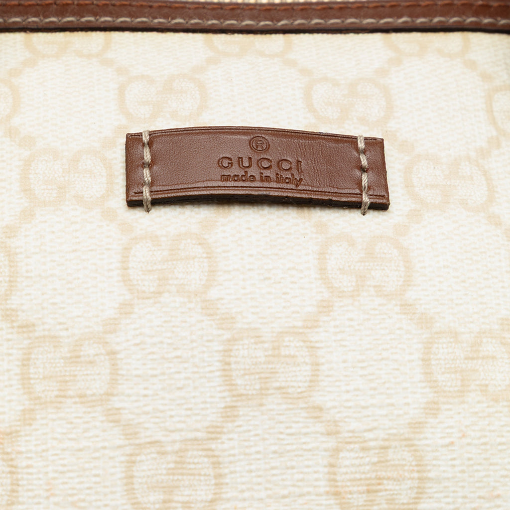 Joy Boston Bag GG Coated Canvas Medium