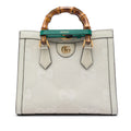 Diana NM Bamboo Handle Tote Jumbo GG Canvas Small
