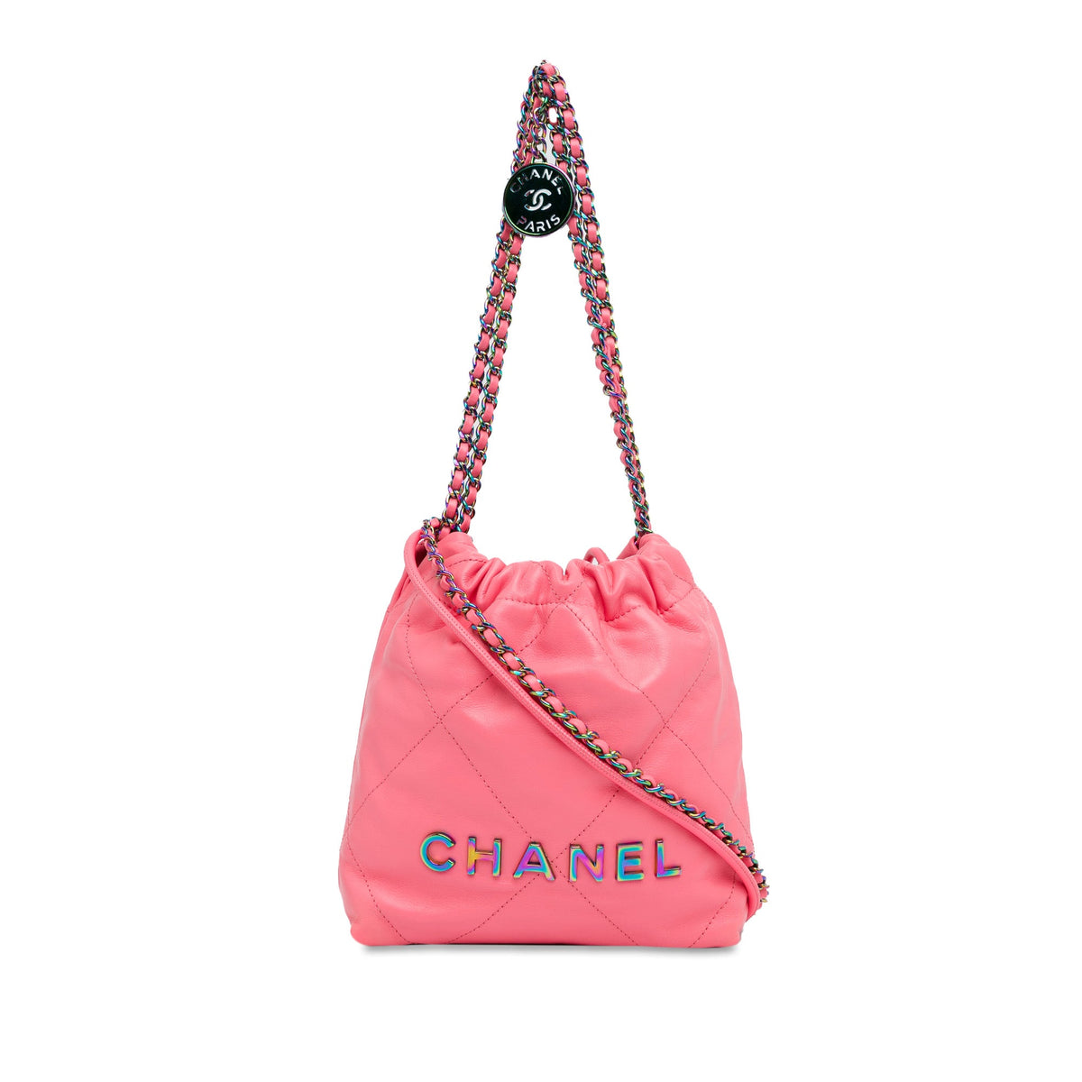 22 Chain Hobo Quilted Calfskin Mini
