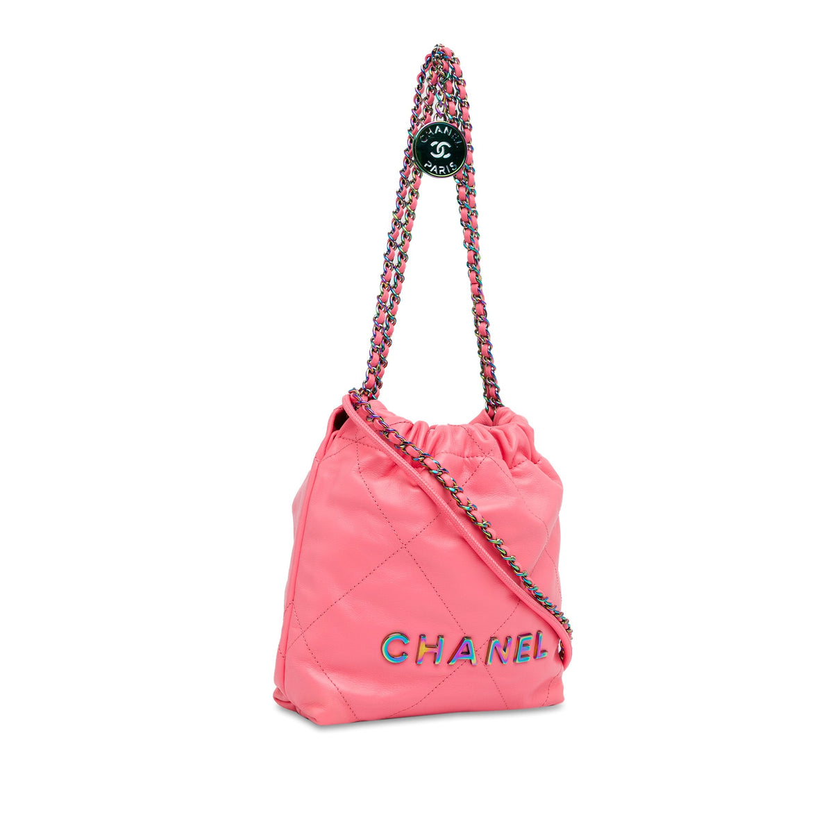 22 Chain Hobo Quilted Calfskin Mini