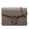Dionysus Chain Wallet Leather with Embellished Detail Small