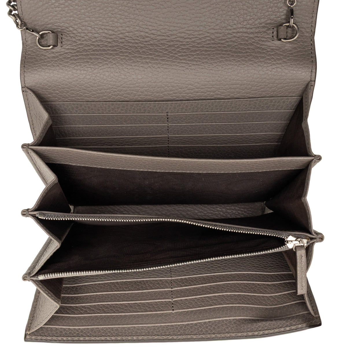 Dionysus Chain Wallet Leather with Embellished Detail Small