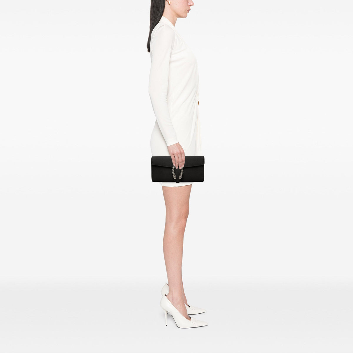 Dionysus Clutch Satin Long